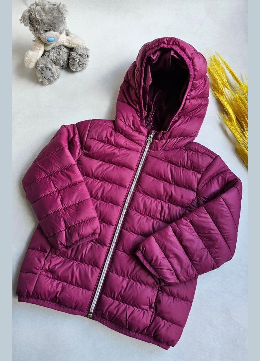 Рожева демісезонна дитяча куртка демі для дівчаток Lupilu Куртка