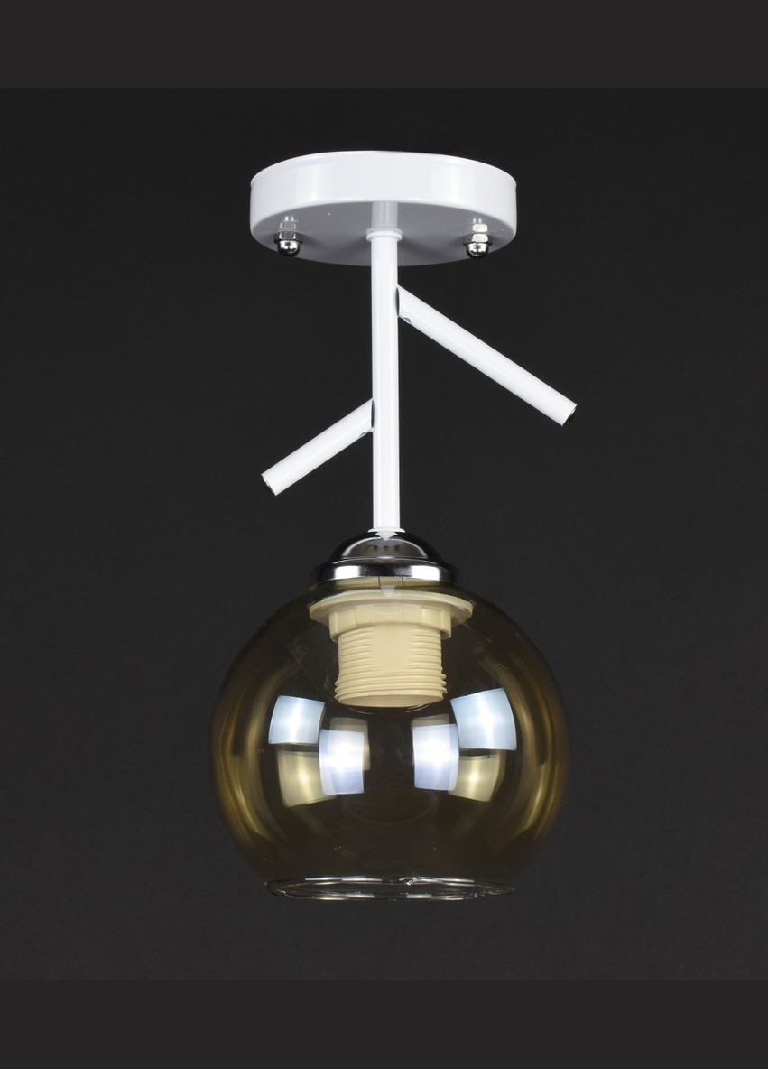 Люстра потолочная на 1 лампочку 27805 Белый 26х13х13 см. Sunnysky (364502158)