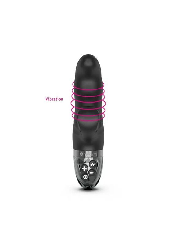 Вібратор-кролик з електростимуляцією Hop Hop Bob Black Edition - CherryLove Mystim (283251098)