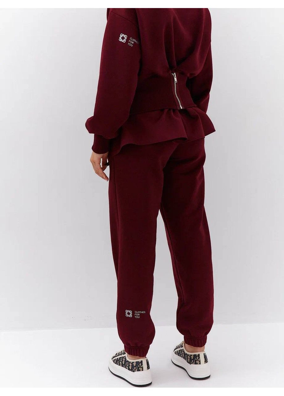 Жіночий костюм з баскою: світшот та штани прямого крою MonCher (353689609)