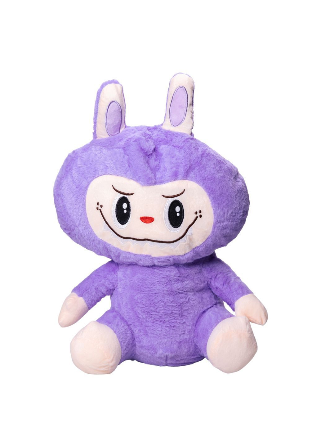 Labubu велика м'яка іграшка-сюрприз, фіолетовий ТМ COLORFUL HOME LAB2V No Brand (364684984)