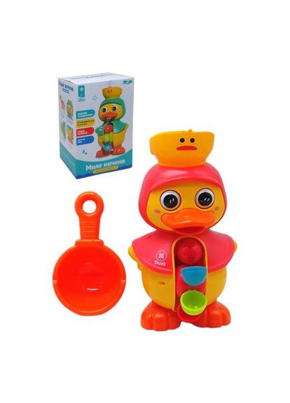 Игрушка для игры в ванной "Милый утенок" (розовый) Країна іграшок (372818510)