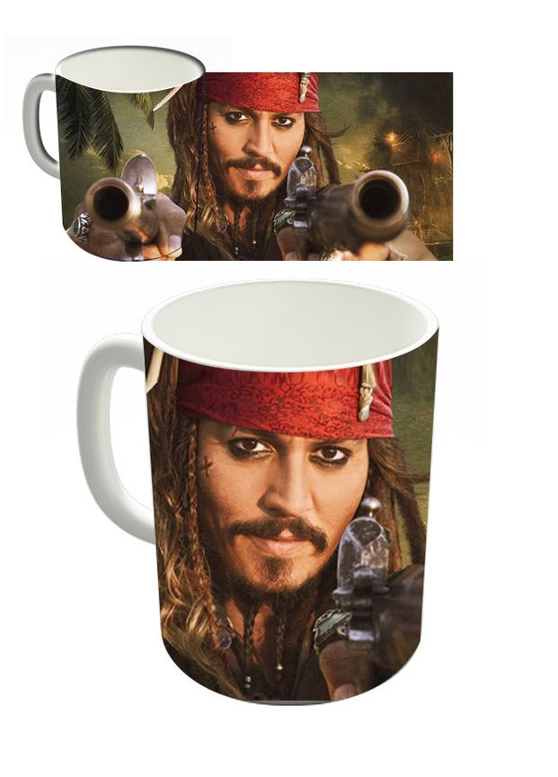 Чашка біла Пірати Карибського моря (z0588) No Brand (327005830)