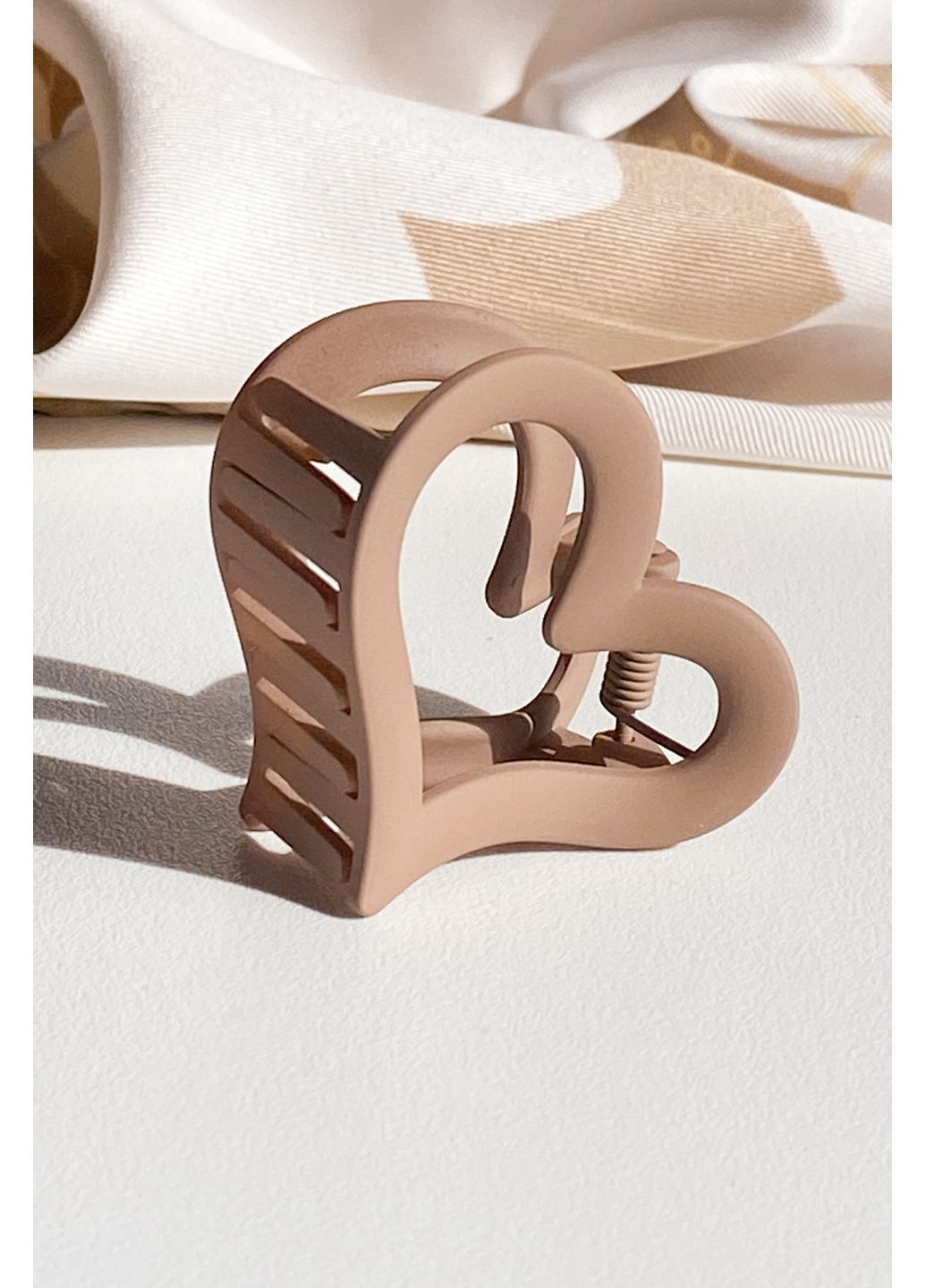 Заколка краб маленькое сердце CHICLY (353303509)