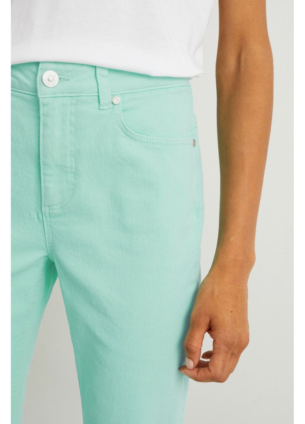 Прямі джинси із завищеною талією C&A - (372388279)