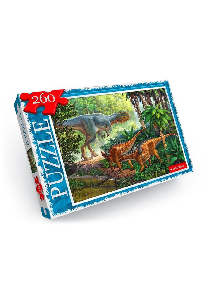 Пазли дитячі "Динозаври" C260-12-03, 260 елементів Danko Toys (369167020)