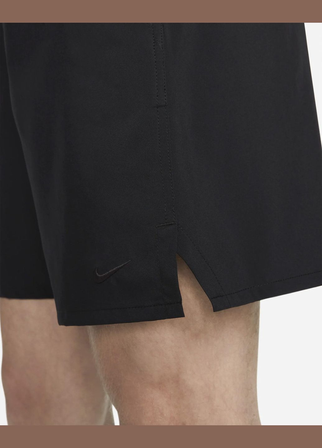 Мужские шорты Dri-Fit Unlimited 7 Unlined Versatile horts DV9340-010 черные Nike (293095738)