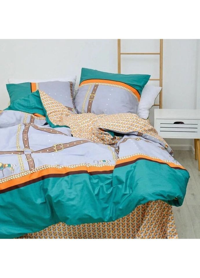 Постільна білизна сімейна Сатин Twill 552-S 210х143х2 см Viluta (336327886)