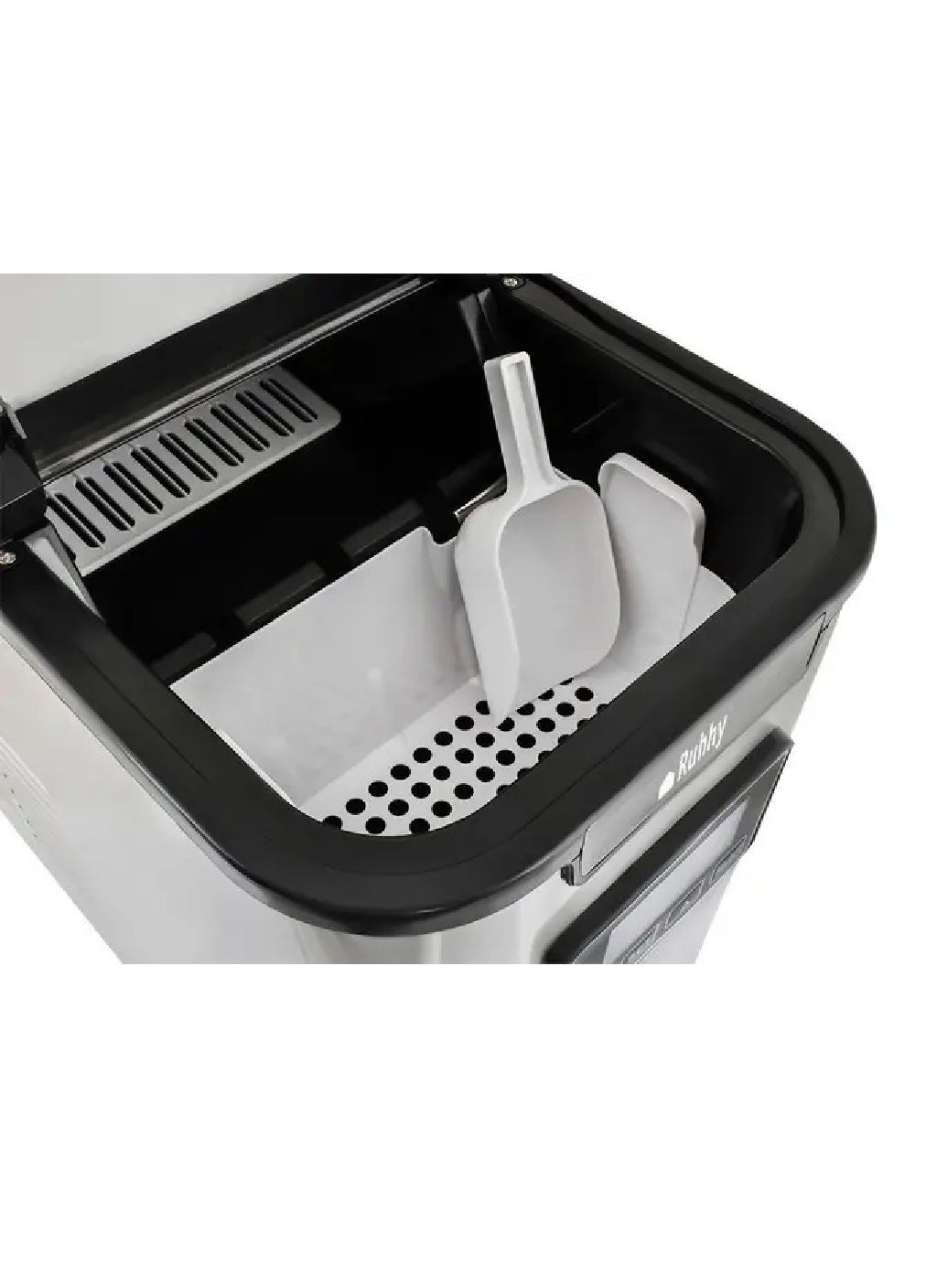 Кімнатний домашній льодогенератор із дисплеєм можливістю вибору розміру кубиків звуковою індикацією 33x25x37 см (479887-Prob) Unbranded (325810148)