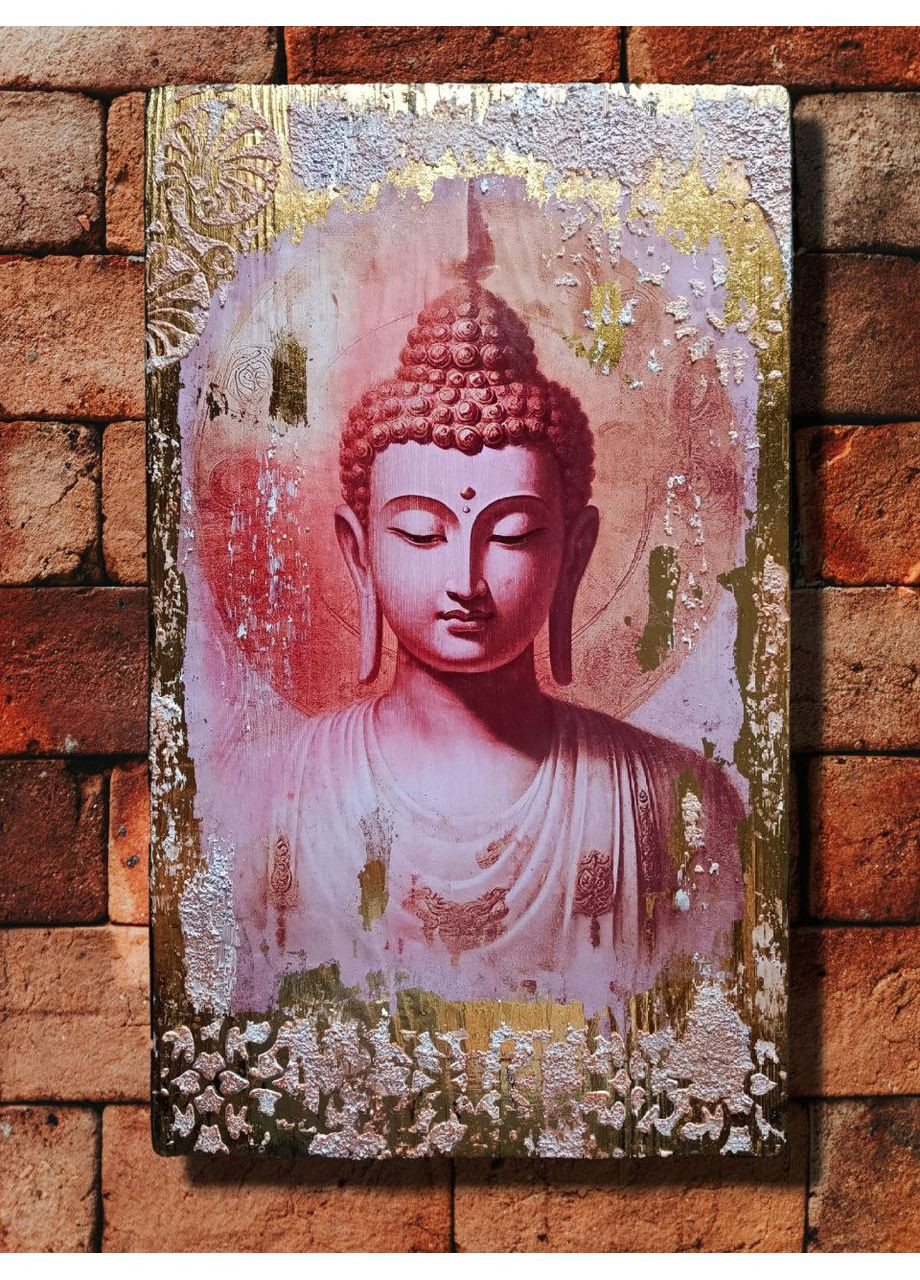 Картина на дереве Будда. Гармония в золоте" Handmade (356675837)