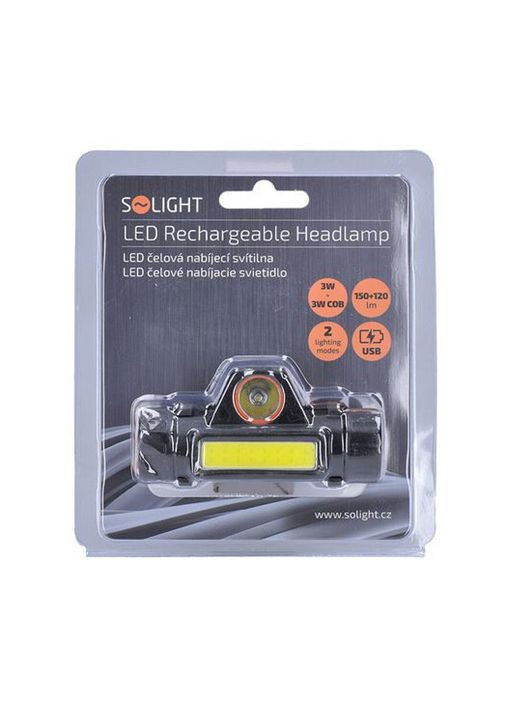 USB Фонарь WN32 LED WN32 150+120lm Solight (306302555)