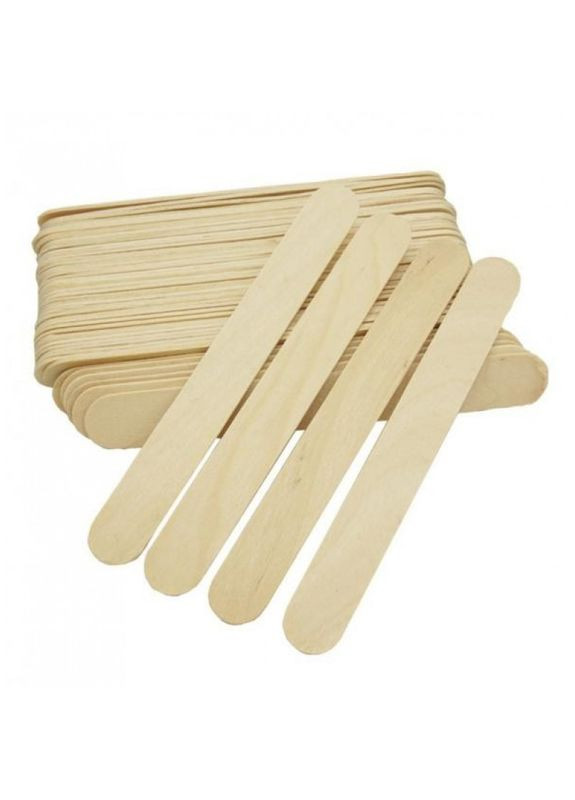 Шпатель деревянный 150мм*17мм*1,6мм 20шт ТМ Silk&Soft No Brand (352770977)