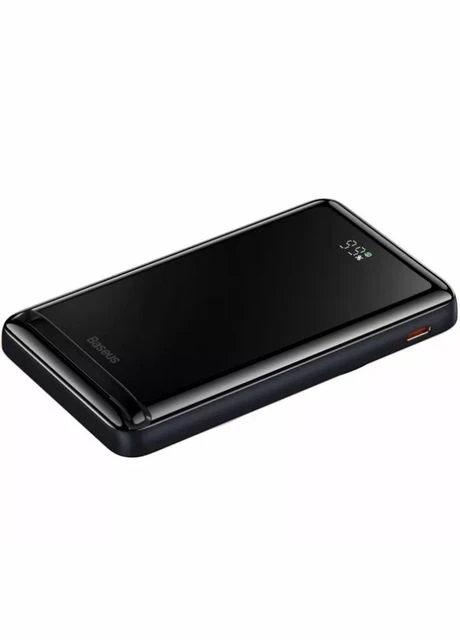 УМБ Magnetic Wireless Bracket 10000mAh 20W,Type-C PD,QC3.0,Qi,cabel 60W 0,5м Black Baseus (322336848)