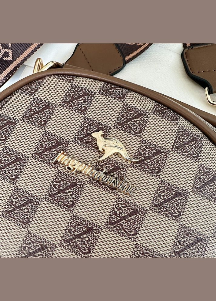 Дитяча міні сумочка на плече сумка з кенгуру світло-коричнева OEM (314838739)