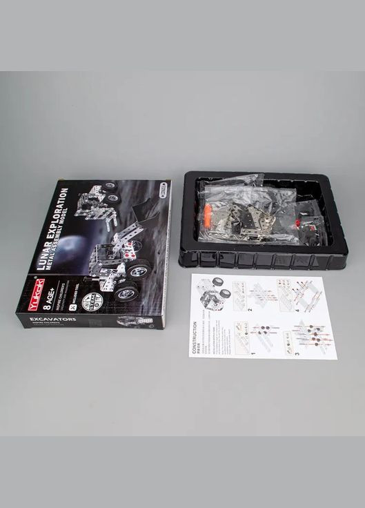 Металевий конструктор Вантажівка 1012 DIY 204 предмета No Brand (342369268)