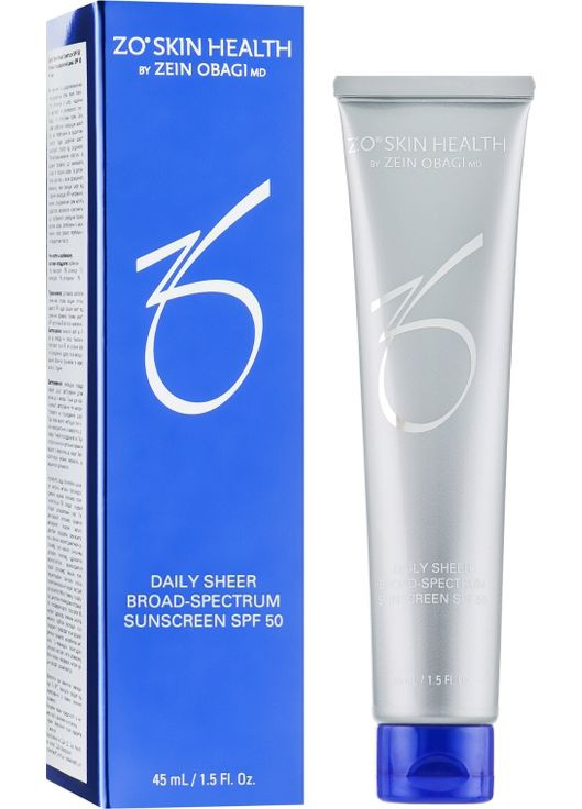 Солнцезащитный крем для лица Zo Skin Health Oclipse Daily Sheer SPF 50 45ml (562201-20551) Zein Obagi (368602374)