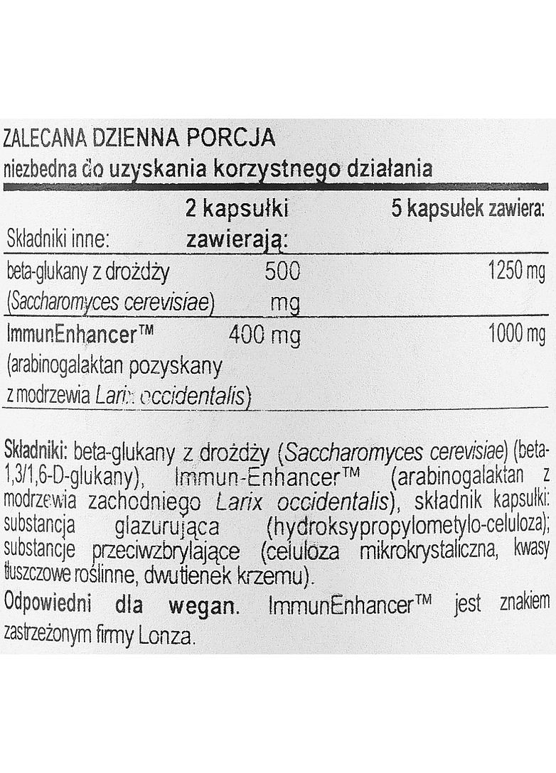 Пищевая добавка для иммунитета "Бета-глюкан" Beta-Glucans 60шт (876388-26873361) Now Foods (368625817)