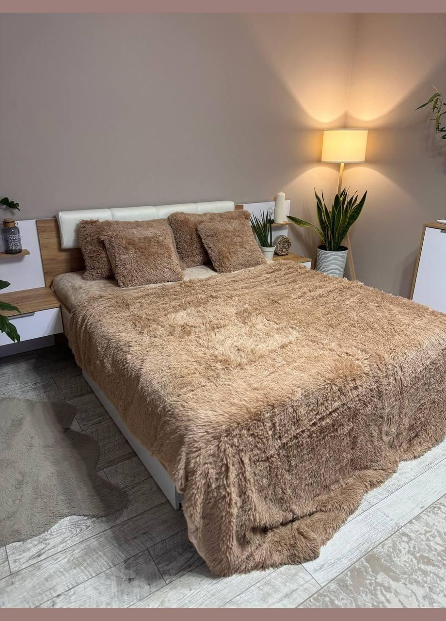 Постельное белье велюровое травка 4 наволочки Евро No Brand (308754487)