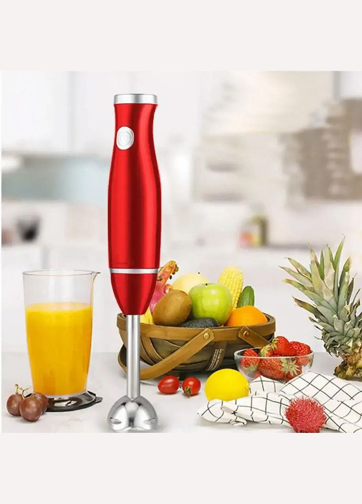 Блендер занурювальний 2в1 нержавіюча сталь THB-05 блендер міксер 450Вт Texet (325684037)