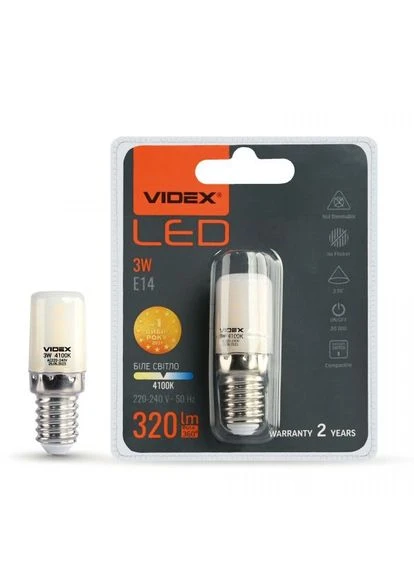 LED лампа ST25e 3W E14 4100K Videx (374690766)
