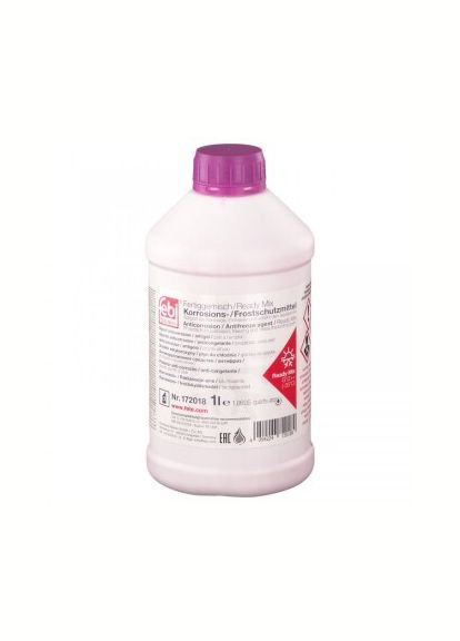 Рідина охолоджуюча G12++ -35гр.С 10L 172020 Febi Bilstein (345780893)