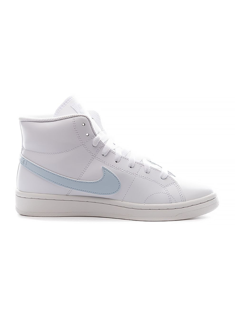 Белые демисезонные женские кроссовки court ro ale 2 mid белый Nike