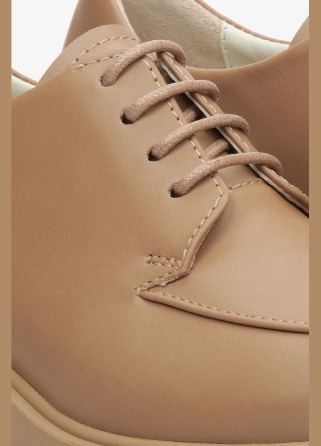 Estro Туфлі, колір бежевий бежевий з, україна — демісезон (299775619)