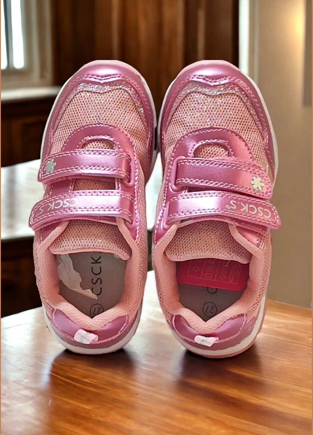 Рожеві осінні кросівки дитячі для дівчинки 6073 CSCK.S