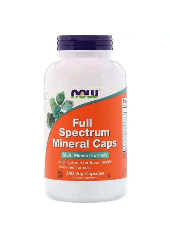 Минералы Мультиминералы полного спектра, Full Spectrum Minerals, 240 (NOW-01545) Now Foods (398654773)