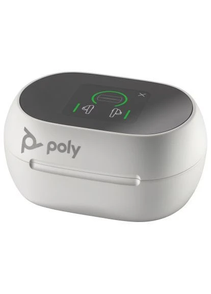 Навушники TWS Voyager Free 60+ Earbuds + BT700A + TSCHC White Poly (396675638)