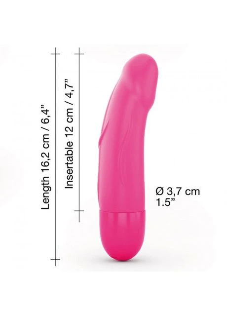 Вибратор для точки G водостойкий розовый Real Vibration S Magenta Dorcel (388221948)