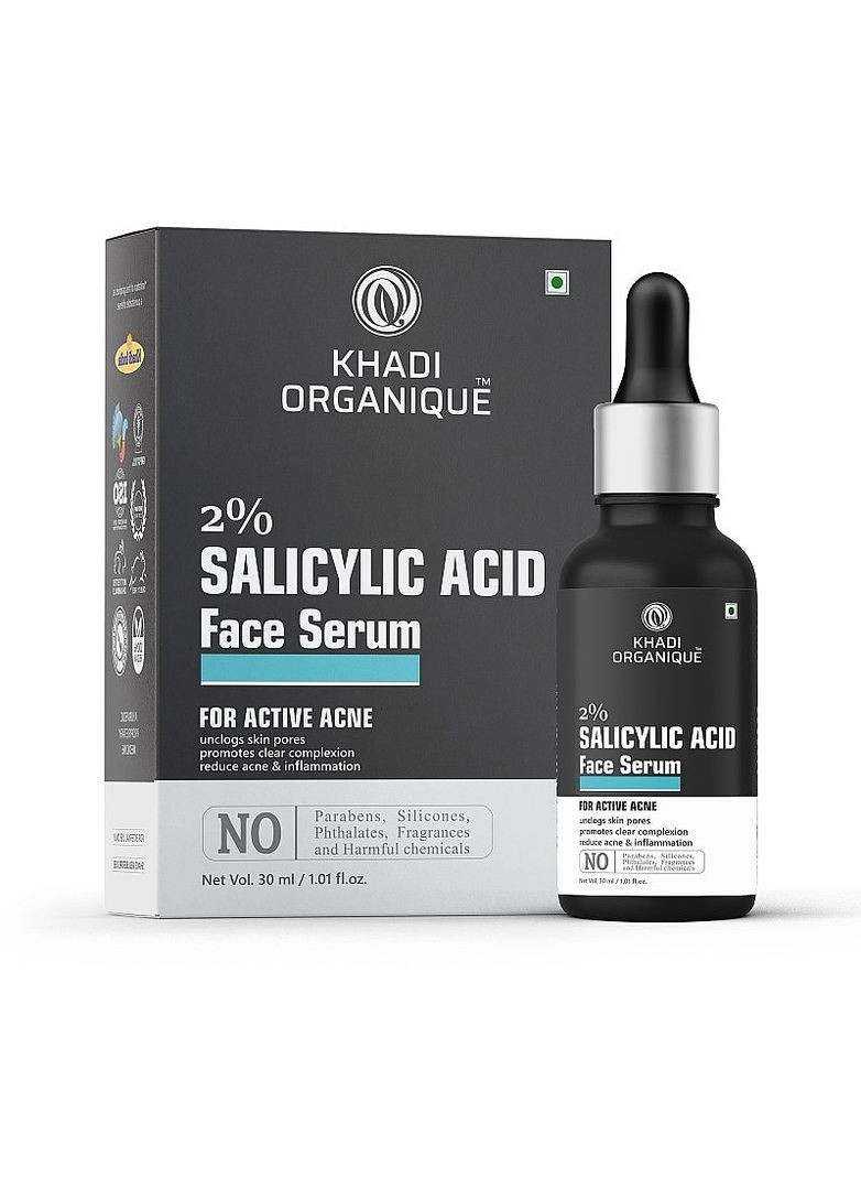 Антивікова сироватка з альфа-арбутином від зморщок та пігментації Anti-aging Face Serum Salicylic Acid 2% 30ml (1175727-109806) Khadi Organique (368743989)