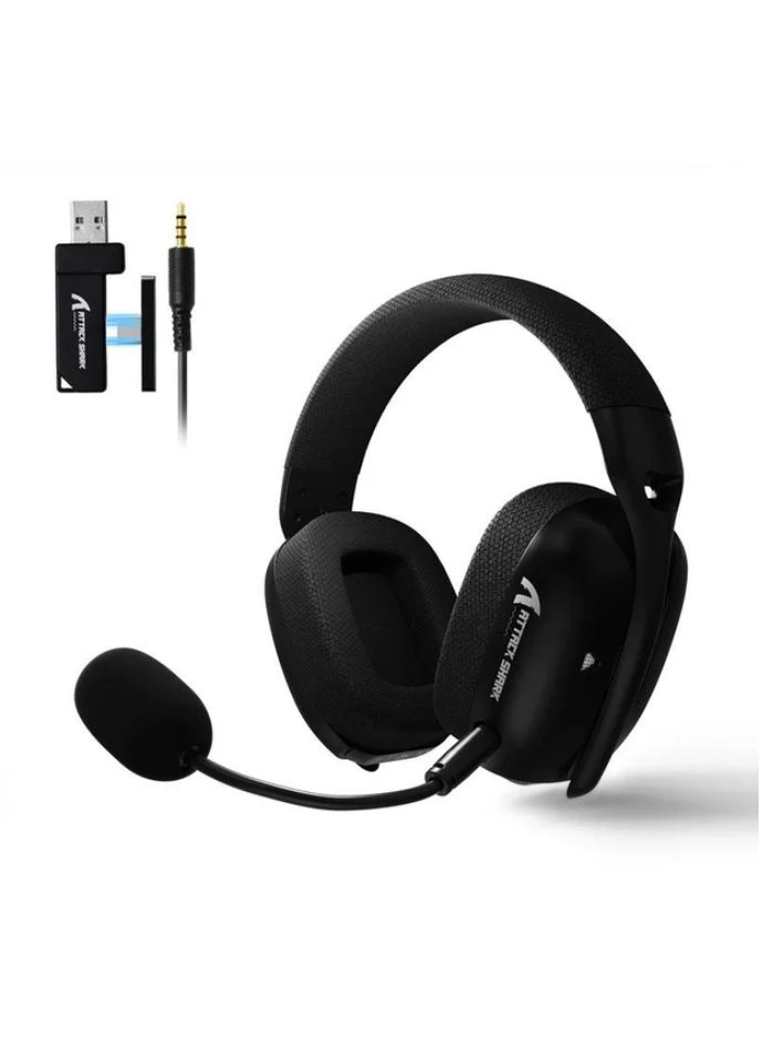 Бездротові ігрові навушники ATTACK SHARK L80PRO 2.4G/Bluetooth/Wired for PC PS XBOX Black Picun (380790662)