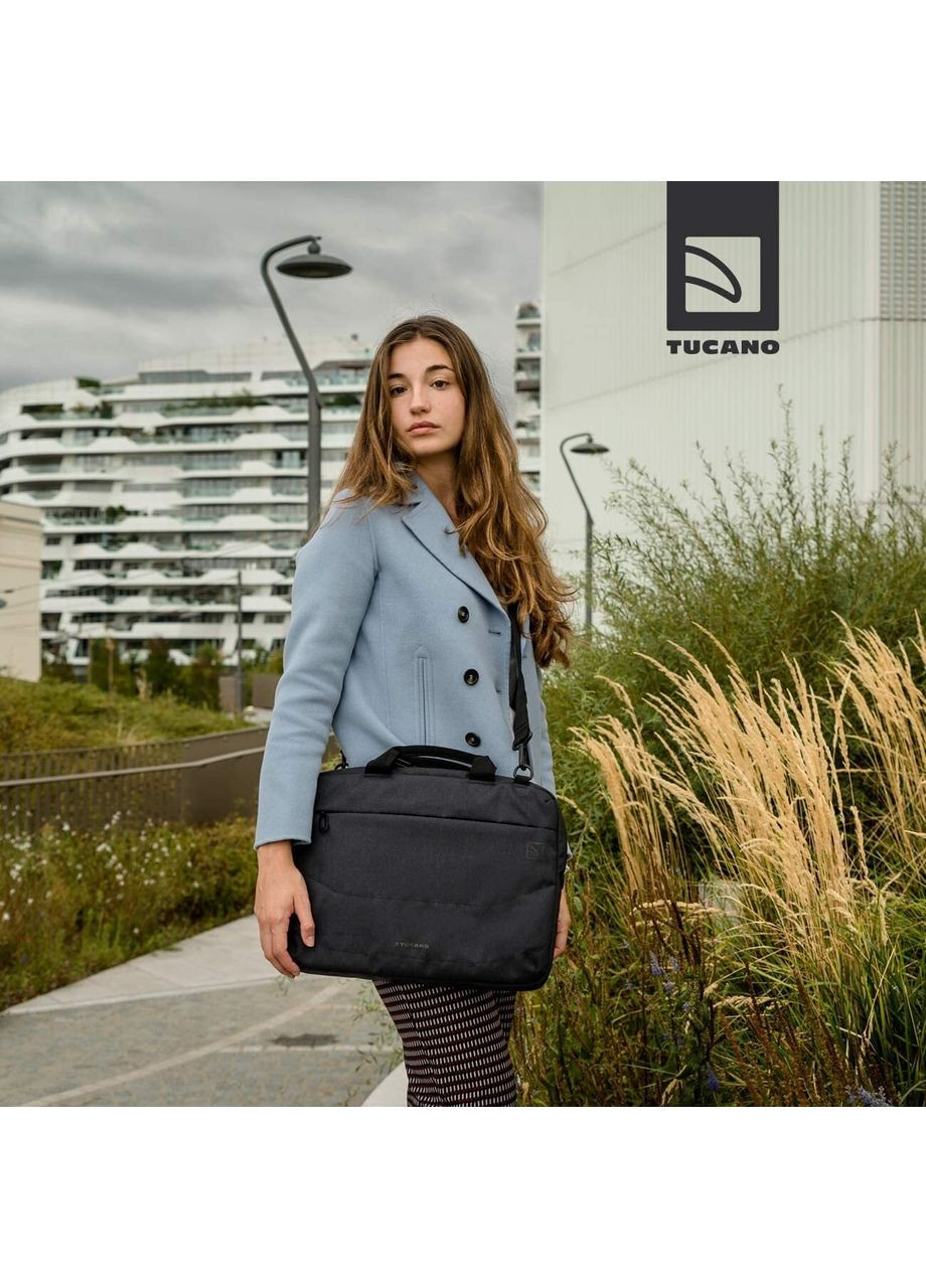 Сумка Idea 15.6", чорна + бездротова миша Tucano (366831404)