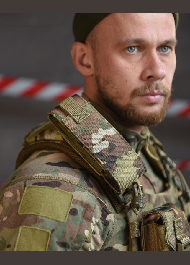 Тактична плитоноска з підсумками Tetrazion мультикам No Brand (317900591)