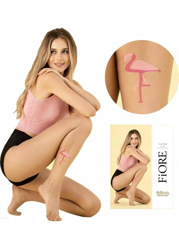 Жіночі колготки з узором Fiore (307782204)