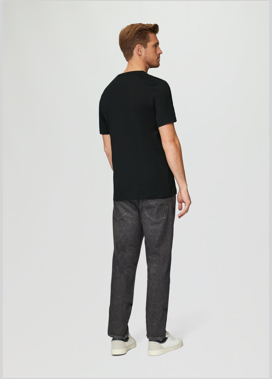 Черная футболка S.Oliver