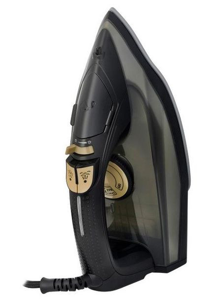 Гладильный утюг RIC40-C Ultra Glide Керамическое покрытие 2600Вт Резервуар для воды 380мл Черный Rotex (351361310)