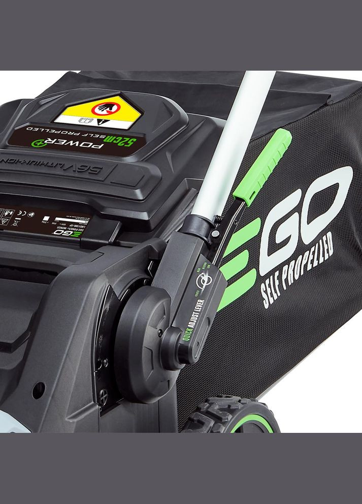 Газонокосилка акум. LM2135E-SP KIT, 56В, ширина среза 52см, самоходная, акум. 7,5А*ч + зарядное устройство Ego (342968036)