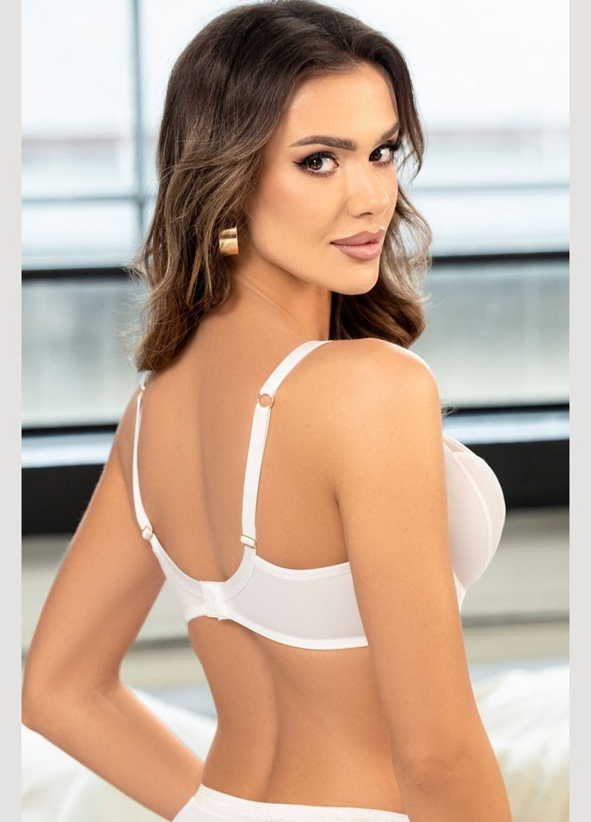 Білий брасьер м'який бюстгальтер Orhideja з кісточками