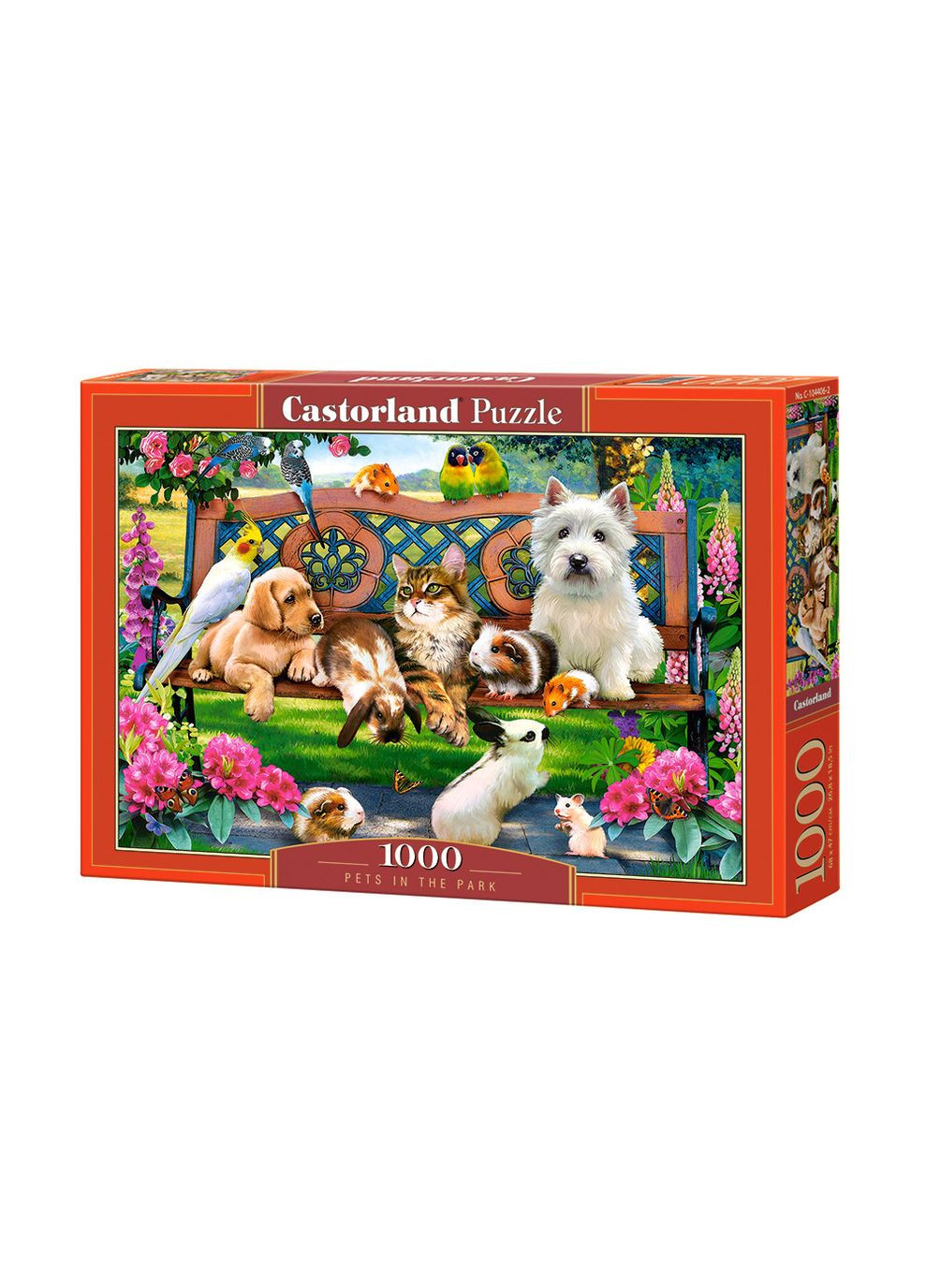 Пазл 1000 ел. " " (Польша) / Домашние животные в парке Castorland (342416164)