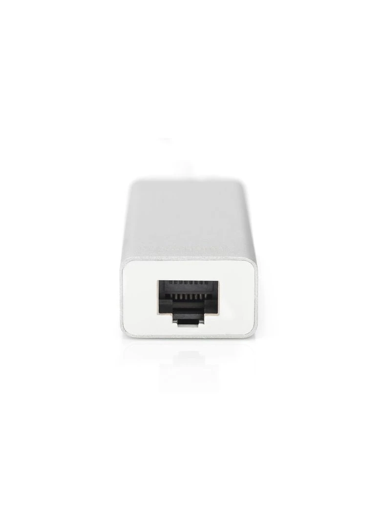 Концентратор USBC - USB 3.0 3 Port Hub + Gigabit Ethernet Digitus (315503524)