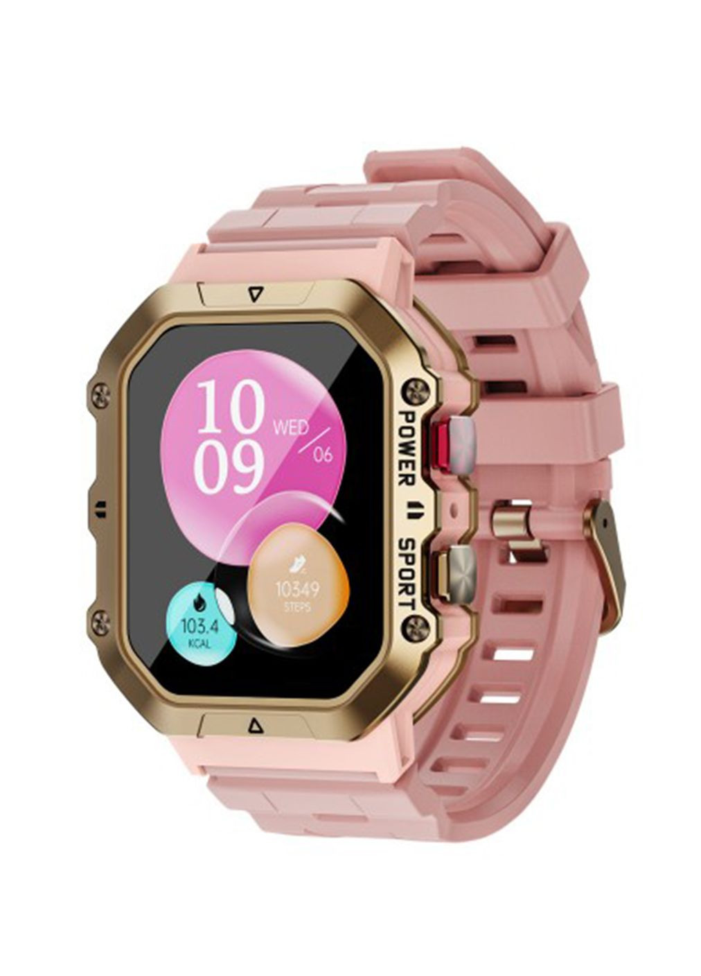 Жіночий розумний годинник Gold-Pink Modfit Harmony (351507954)