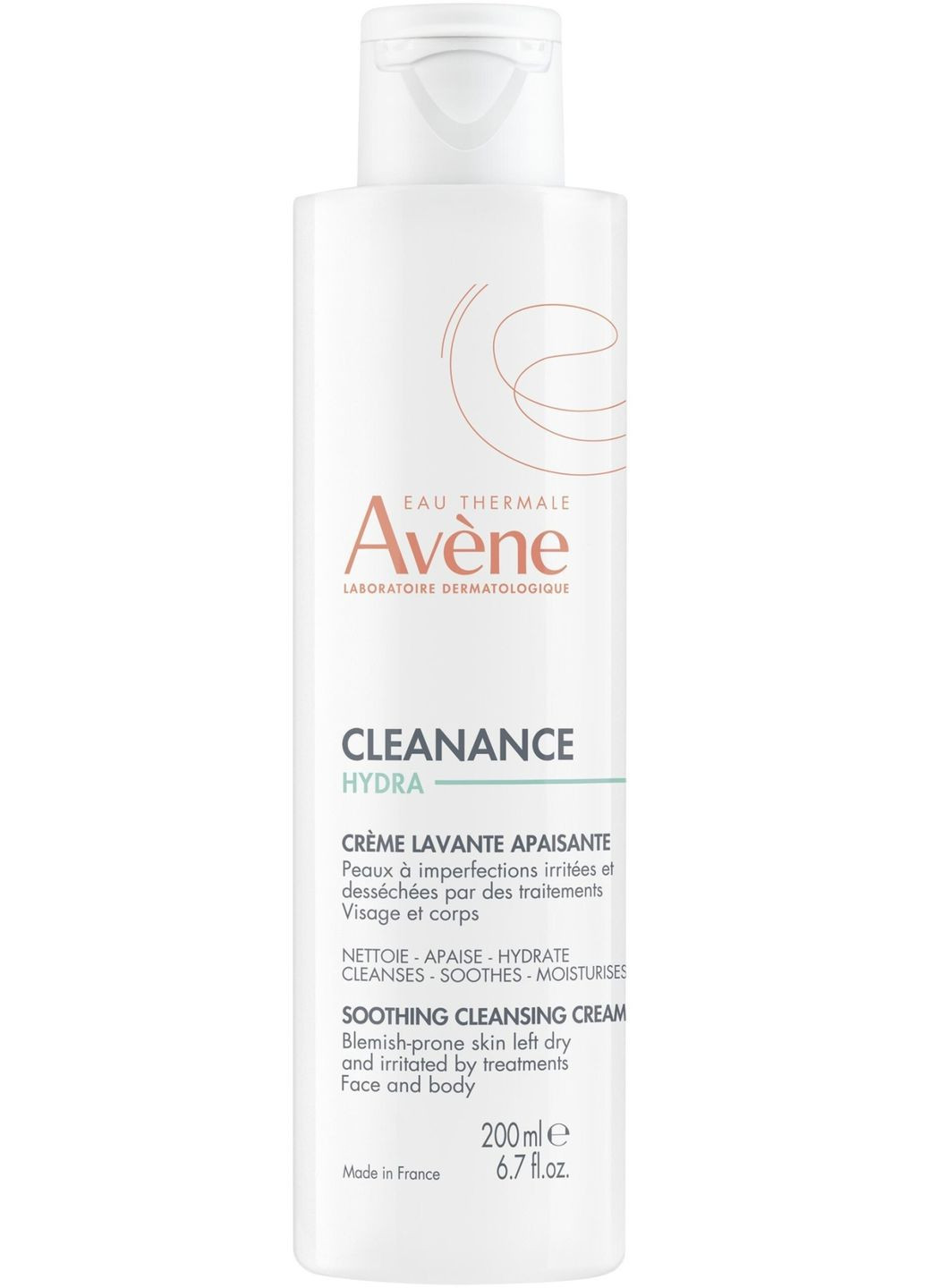 Очищувальний крем для обличчя Cleanance Hydra Soothing Cleansing Cream 200ml (679281-43487759) Avene (368651620)