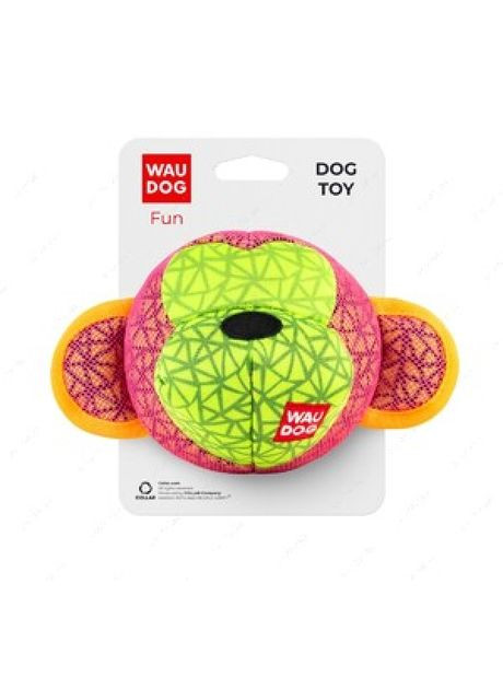 Игрушка для собак Fun, "Обезьяна", Ш 16 см, Дл 10 см розовый WAUDOG (315599123)