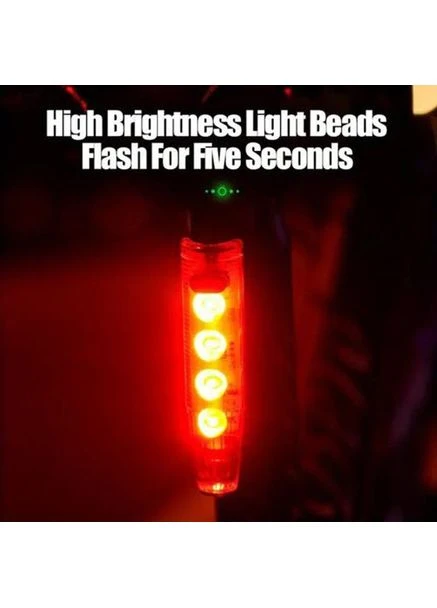 Велофонарь LEADBIKE LD77-LS-4 LED с лазерной разметкой, Фонарь аккумуляторный светодиодный велосипедный Terra (377092235)
