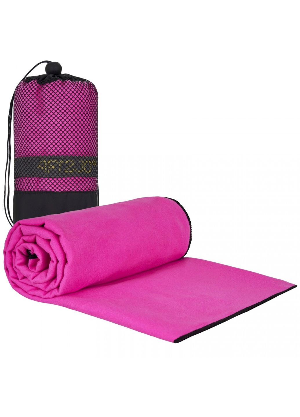 Полотенце спортивное XL 180 x 100 см из микрофибры 4FJ0433 Pink 4FIZJO розовый