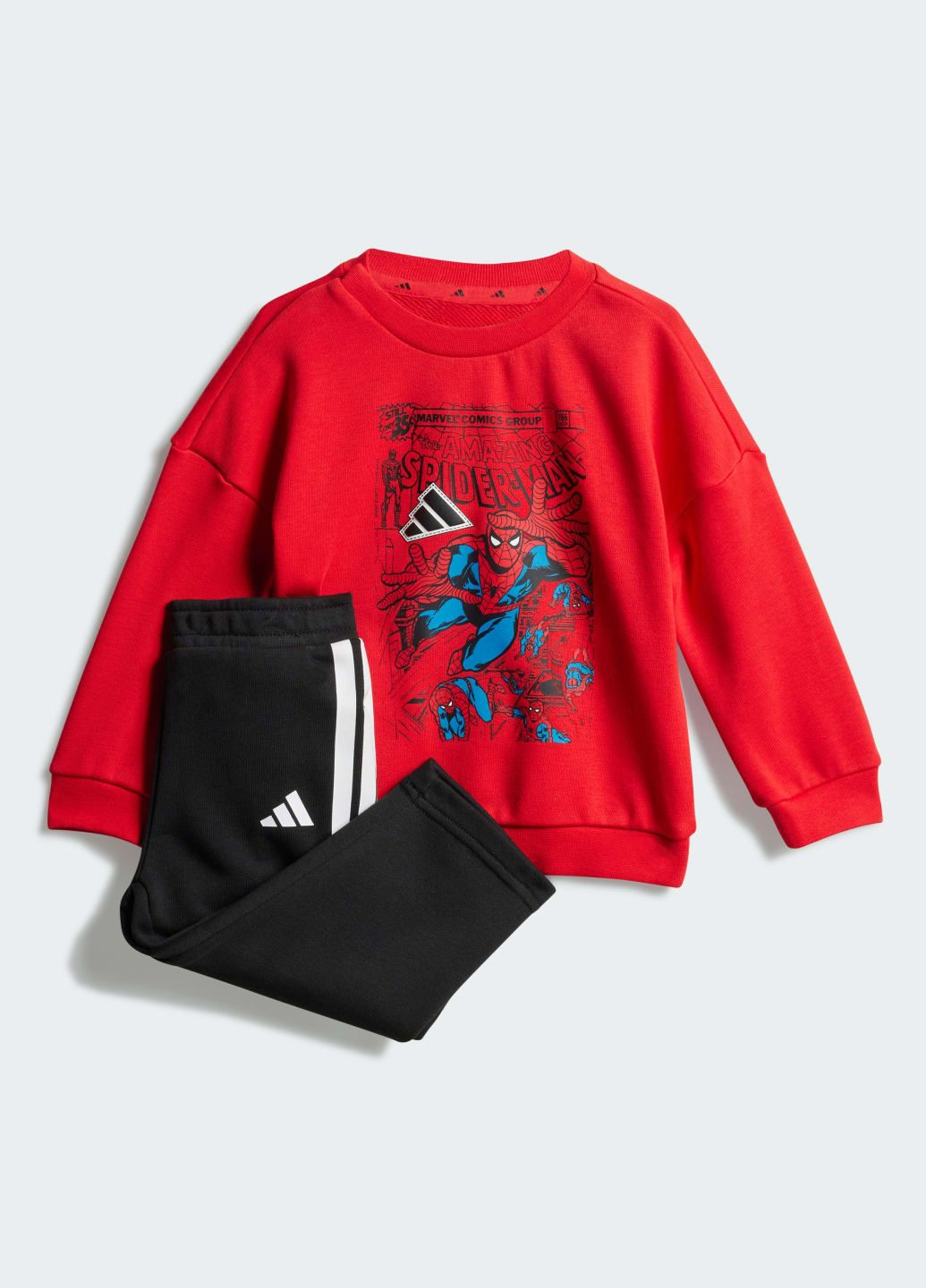Комплект: світшот і штани Marvel Spider-Man Kids adidas (355888528)