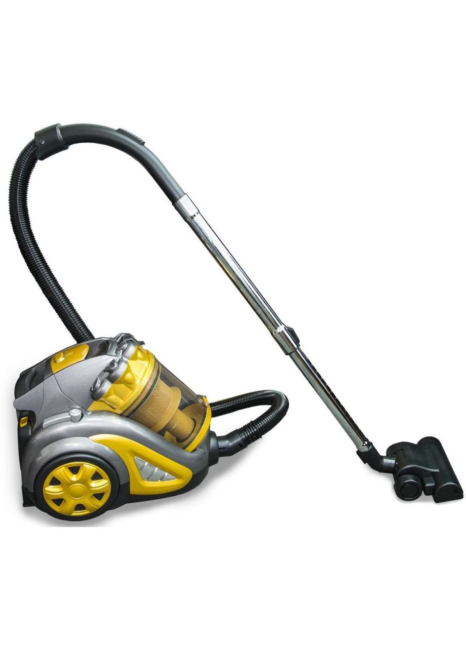 Пилосос контейнерний для сухого прибирання 3600Вт жовтий (1887284391) Domotec MS-4408 (336546000)