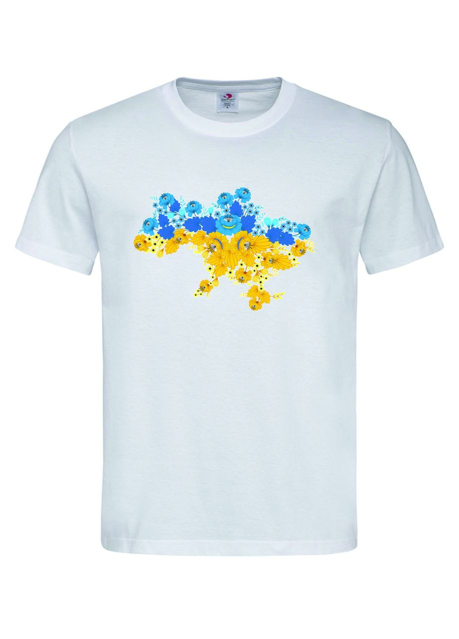 Футболка «Україна в квітах» — патріотична футболка Stedman (367859980)